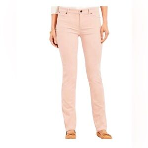 Talbots Blush PinkFlawless  Five Pocket Corduroy Straight Leg Pans sz18L